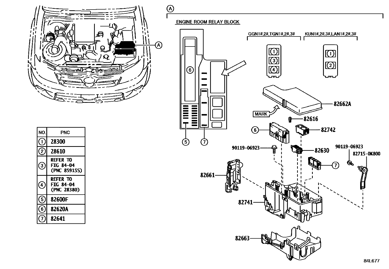 Toyota Hilux 2009 — Switch & Relay & Computer