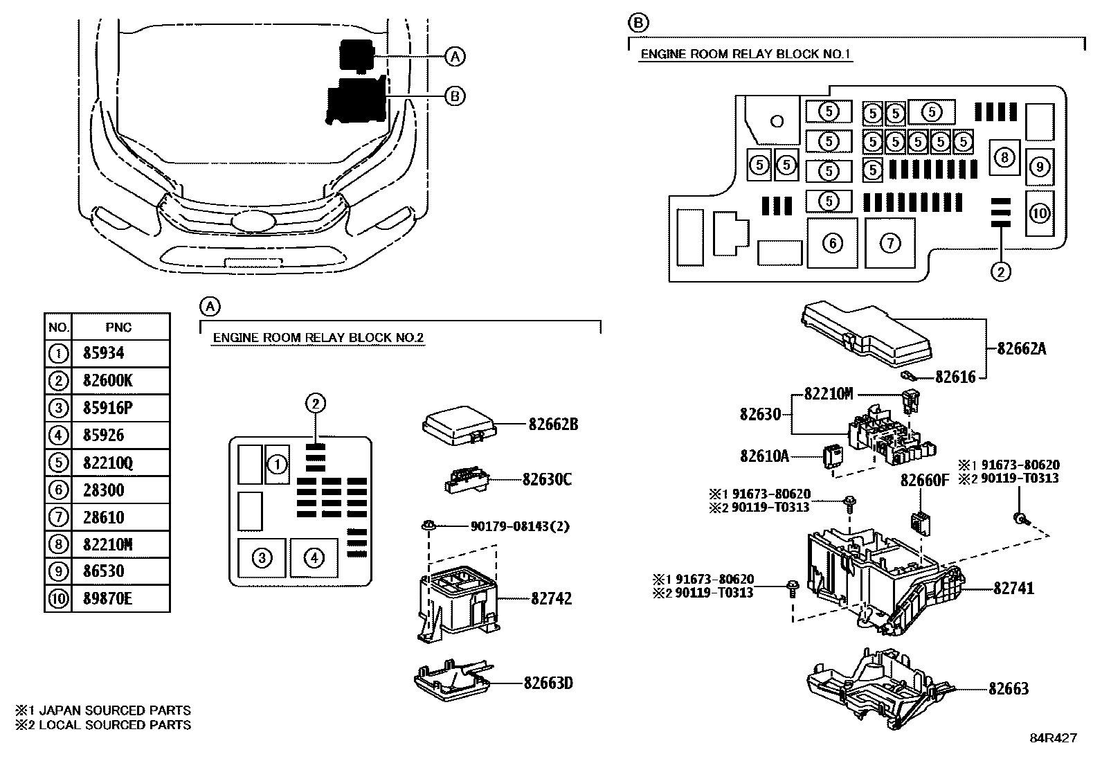 Toyota HILUX-DOUBLE-CAB 2025 — Switch & Relay & Computer