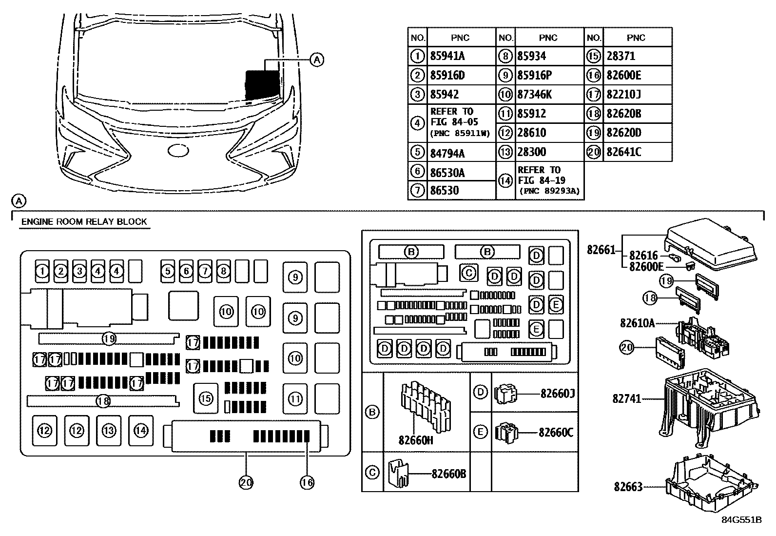 Lexus LX450D-460-570 2020 — Switch & Relay & Computer