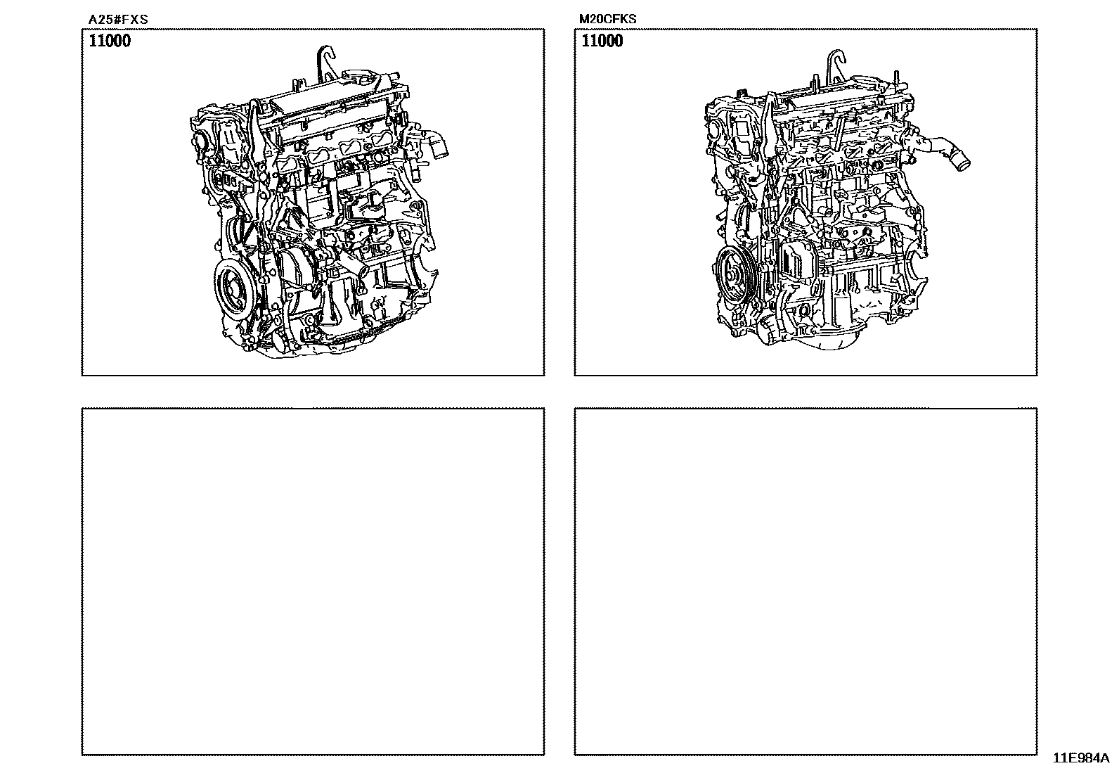 Toyota Wildlander-Gtmc 2022 — Partial Engine Assembly
