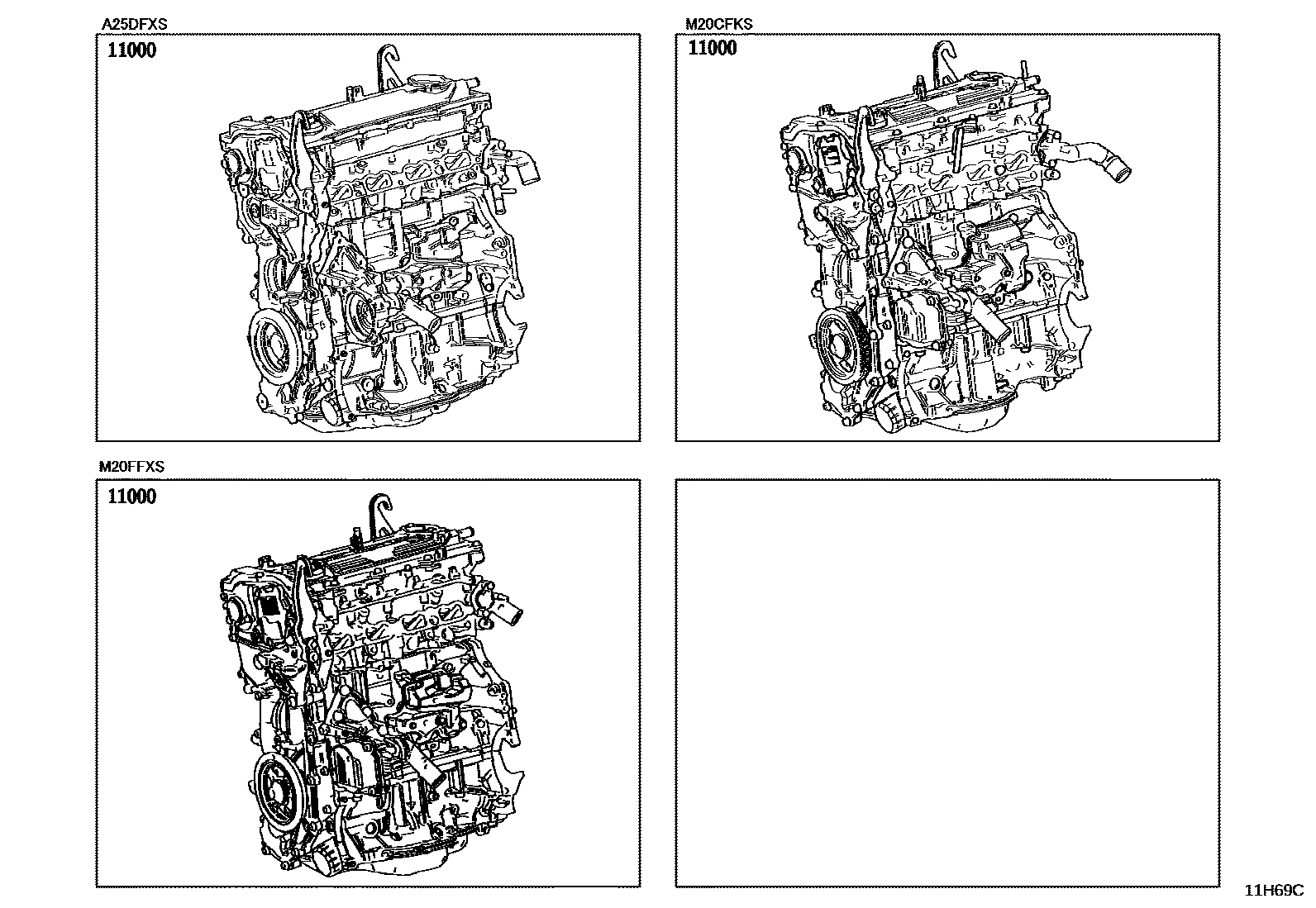 Toyota Camry-Hybrid-China 2025 — Partial Engine Assembly