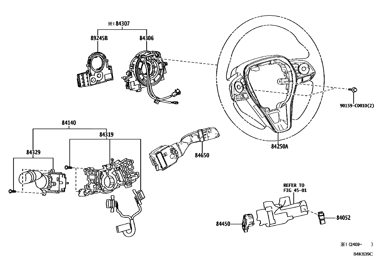 Toyota RAV4-SFTM 2025 — Switch & Relay & Computer