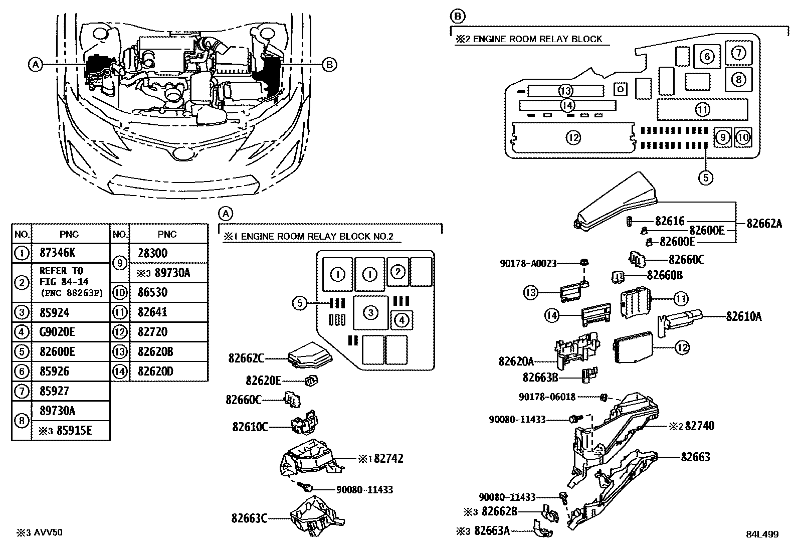 Toyota Camry-Hybrid 2013 — Switch & Relay & Computer