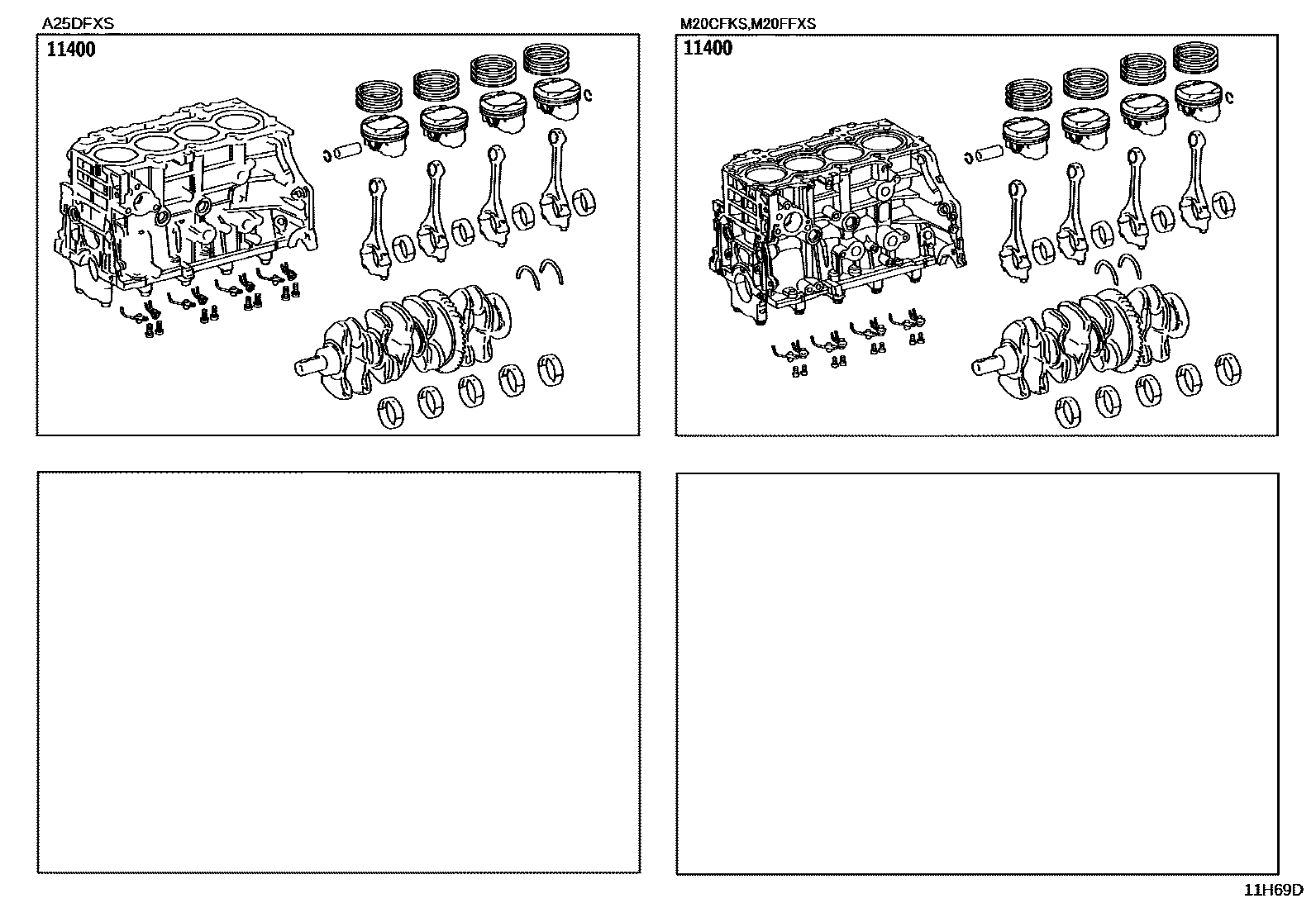 Toyota Camry-Hybrid-China 2025 — Short Block Assembly