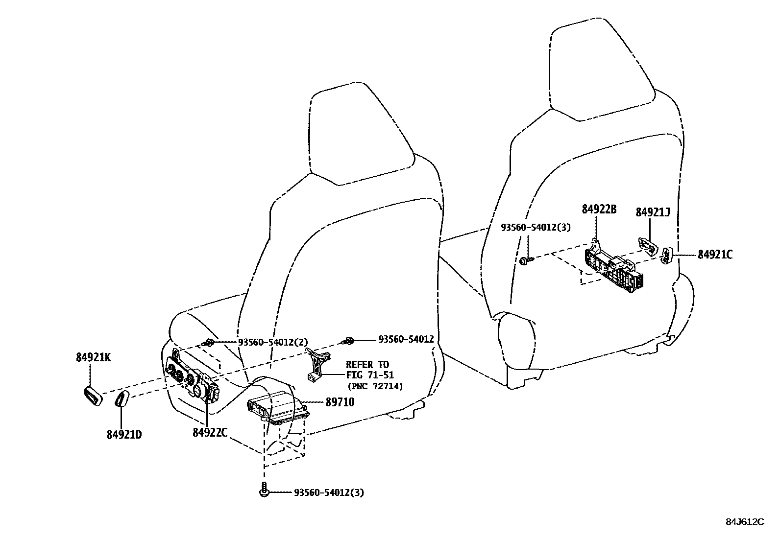 Toyota RAV4-JPP 2019 — Switch & Relay & Computer