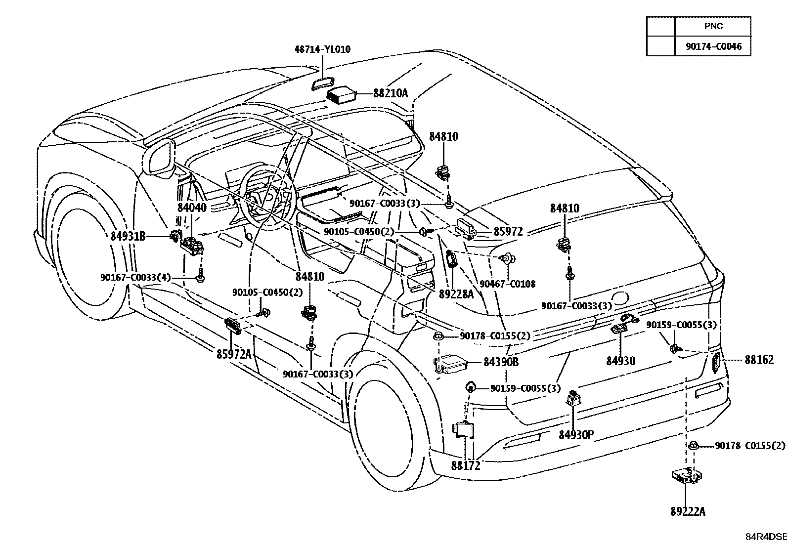 Toyota BZ3X 2025 — Switch & Relay & Computer