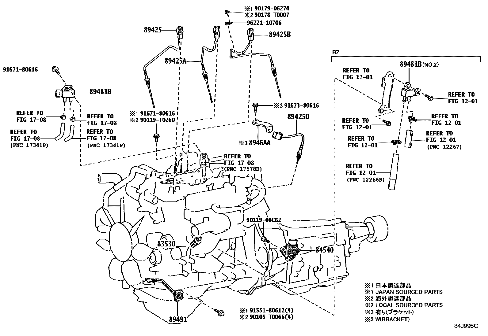 Toyota Grnva-Hiace-Mjsty 2019 — Switch & Relay & Computer