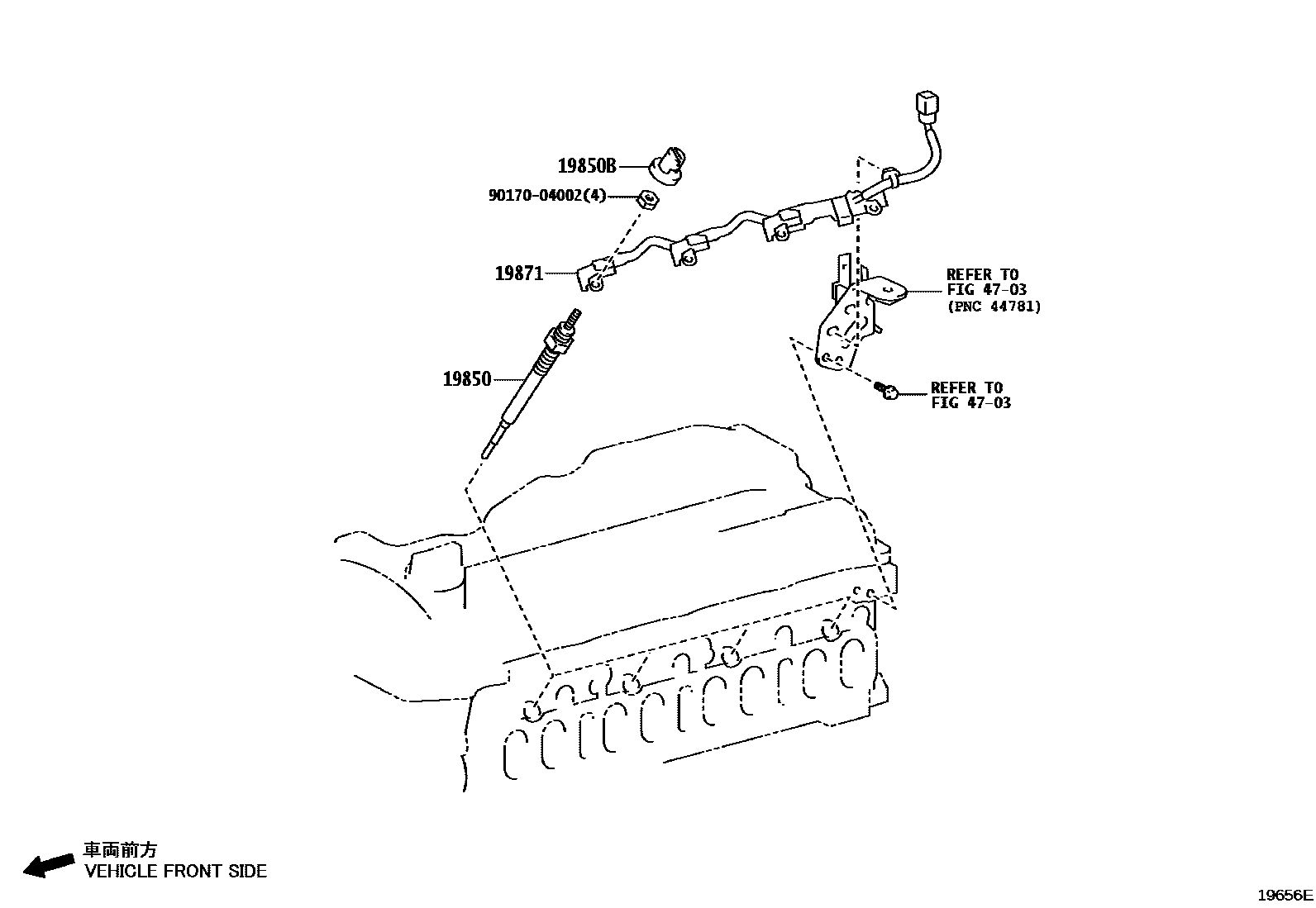 Toyota HILUX-DOUBLE-CAB 2025 — Ignition Coil & Spark Plug / Glow Plug