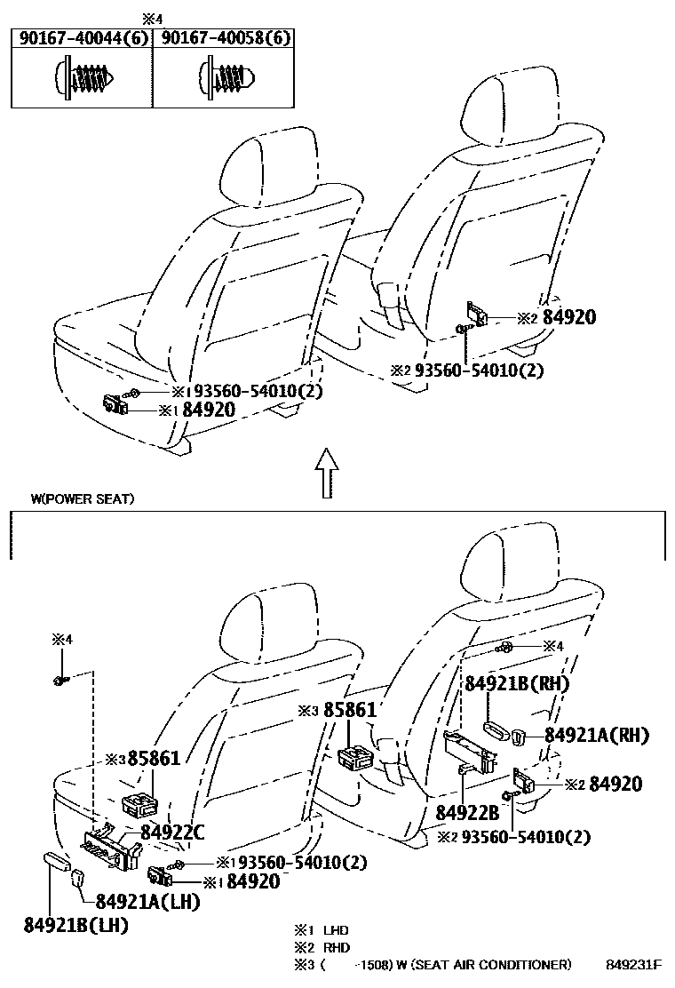 Toyota Land-Cruiser 2010 — Switch & Relay & Computer