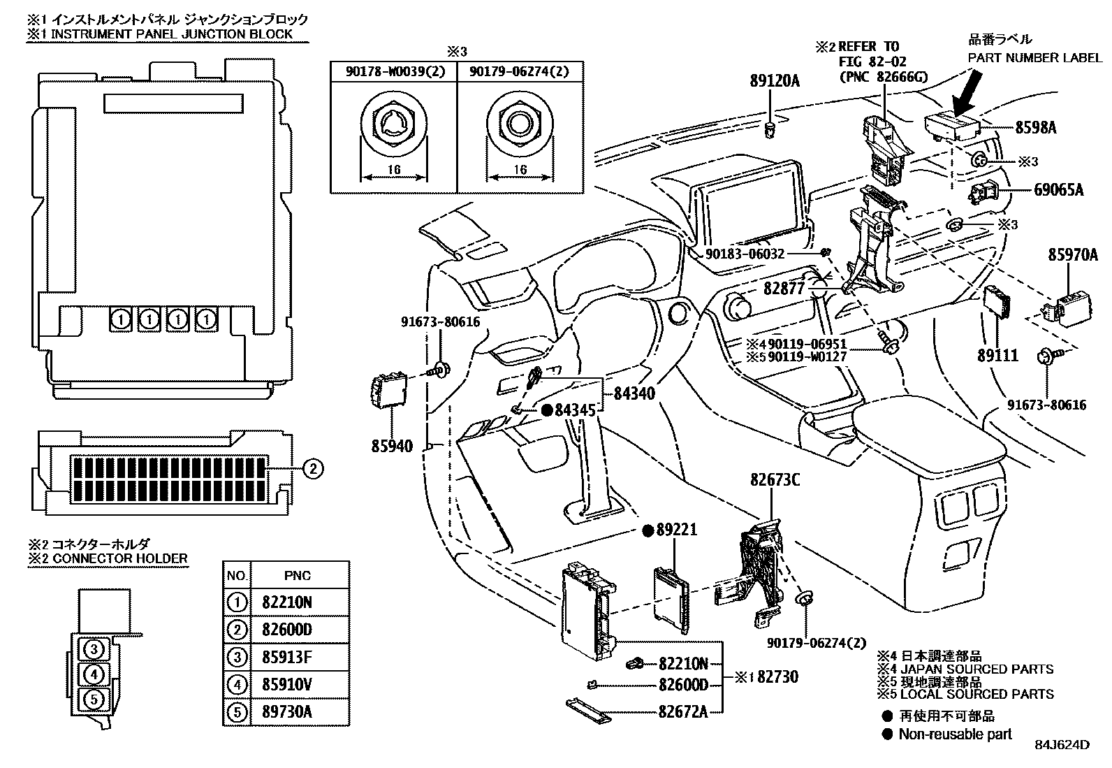 Toyota RAV4-JPP 2020 — Switch & Relay & Computer