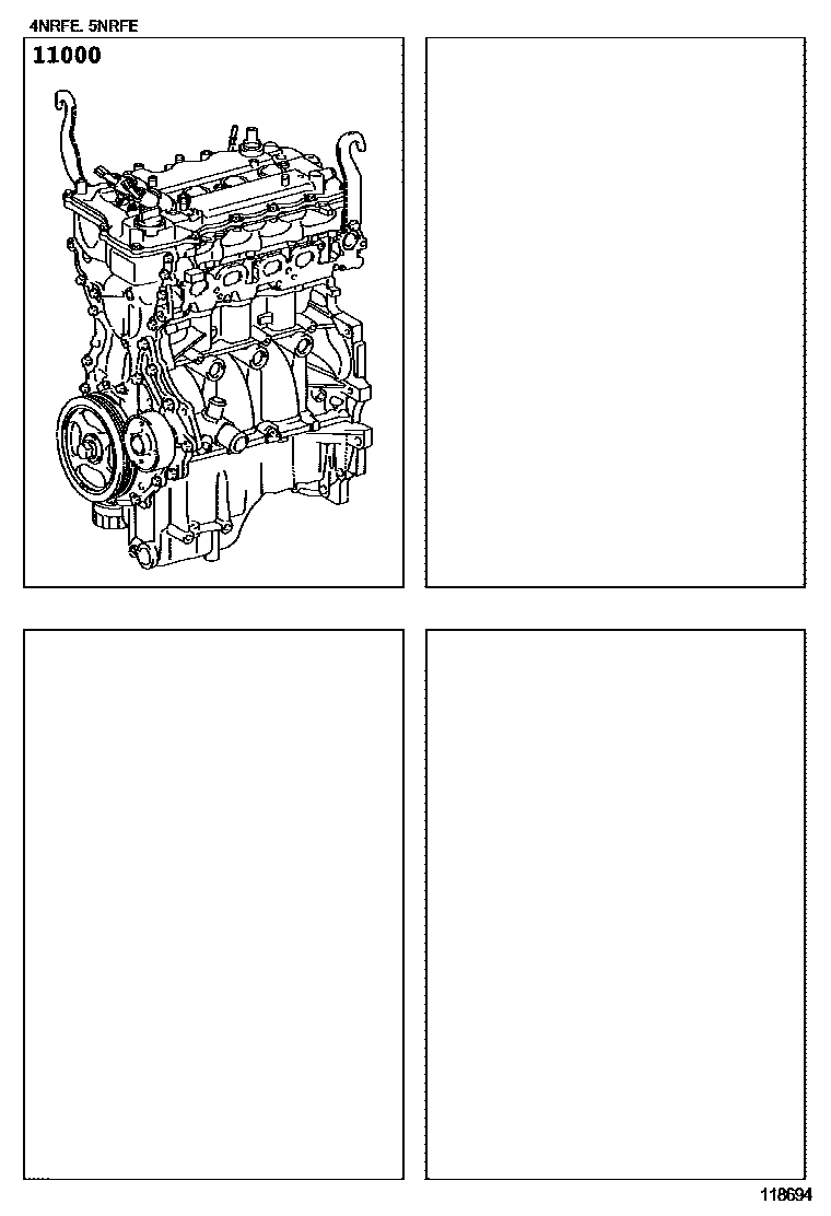 Toyota VIOS-VIOS-FS-CHINA 2022 — Partial Engine Assembly