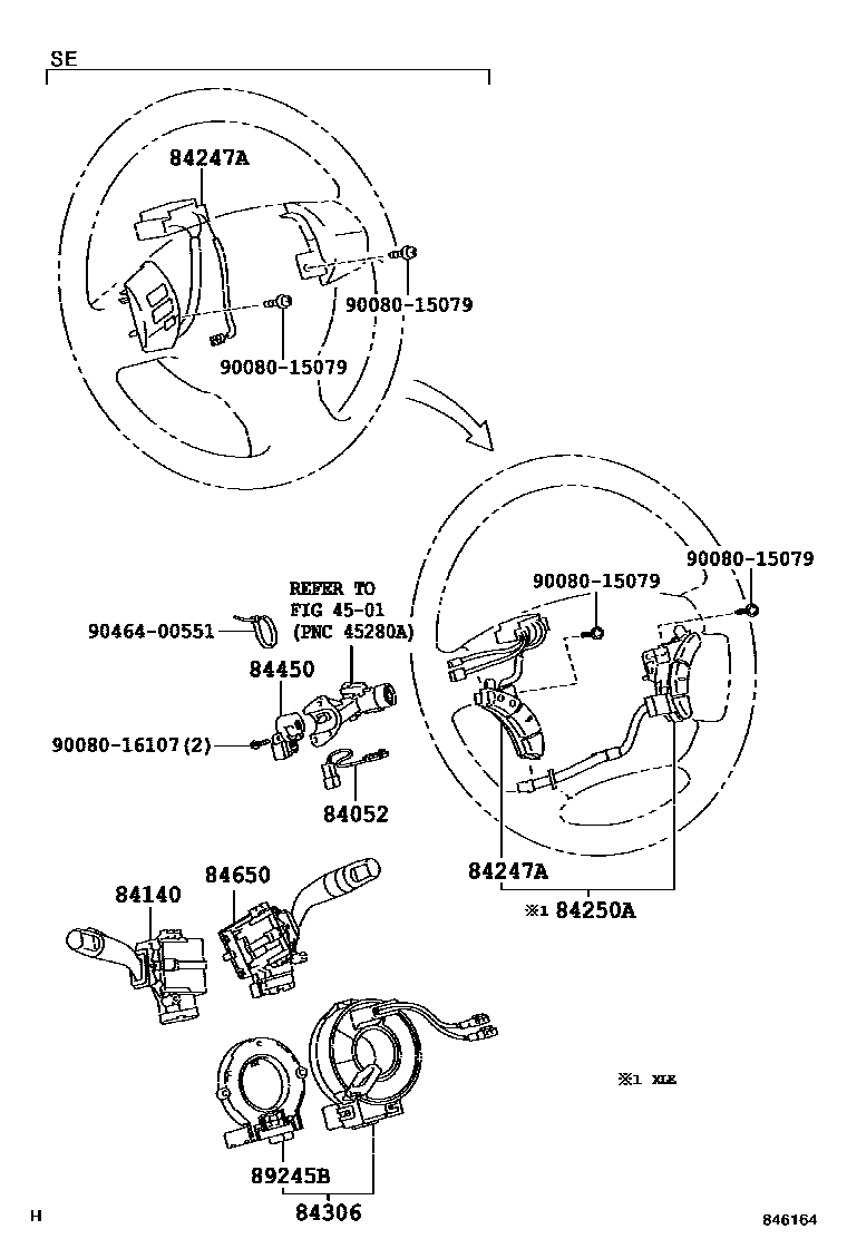 Toyota CAMRY-NAP 2004 — Switch & Relay & Computer