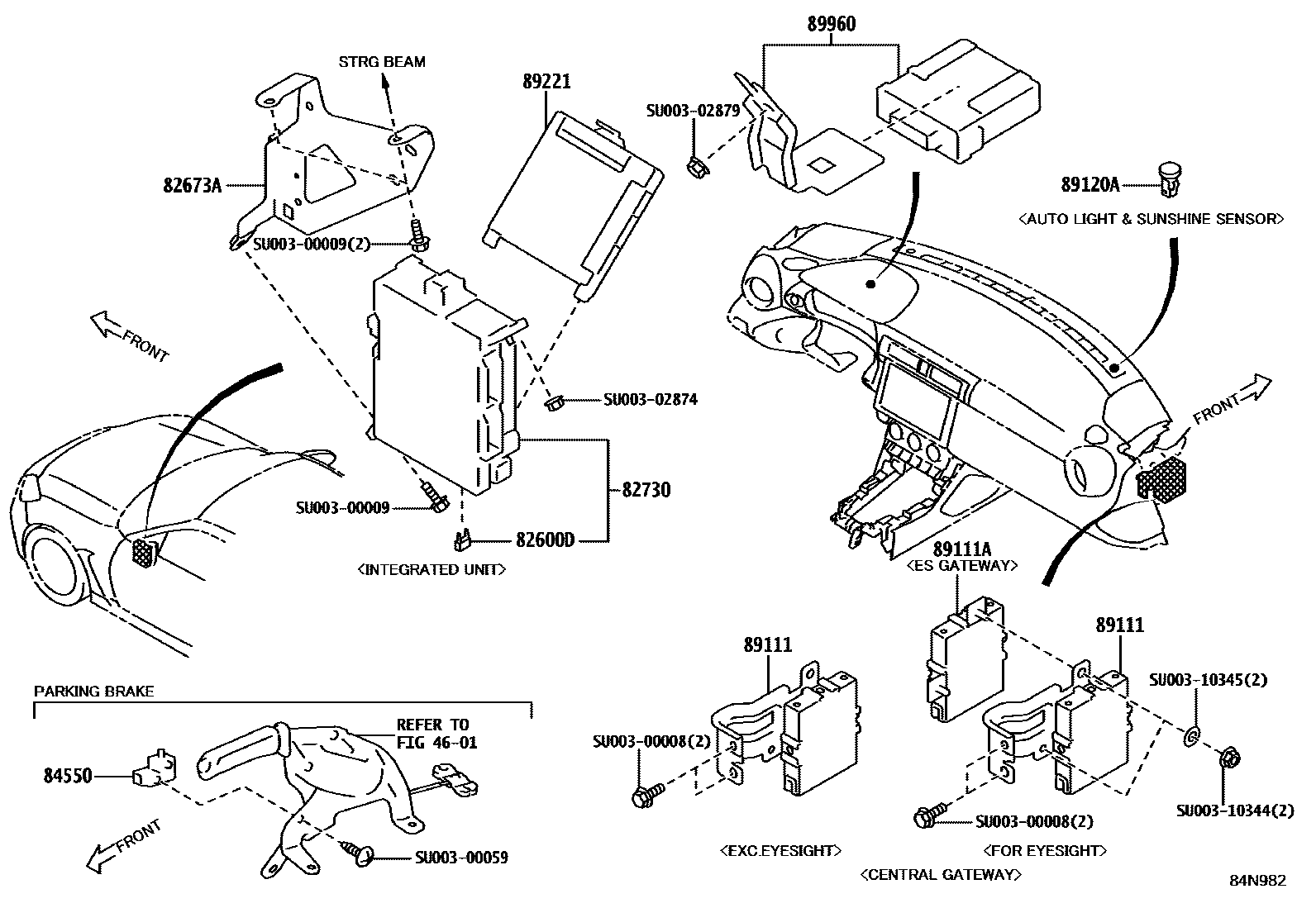 Toyota GR-86 2025 — Switch & Relay & Computer