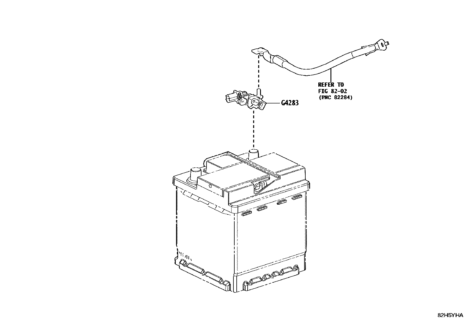 Toyota BZ3X 2025 — Battery & Battery Cable
