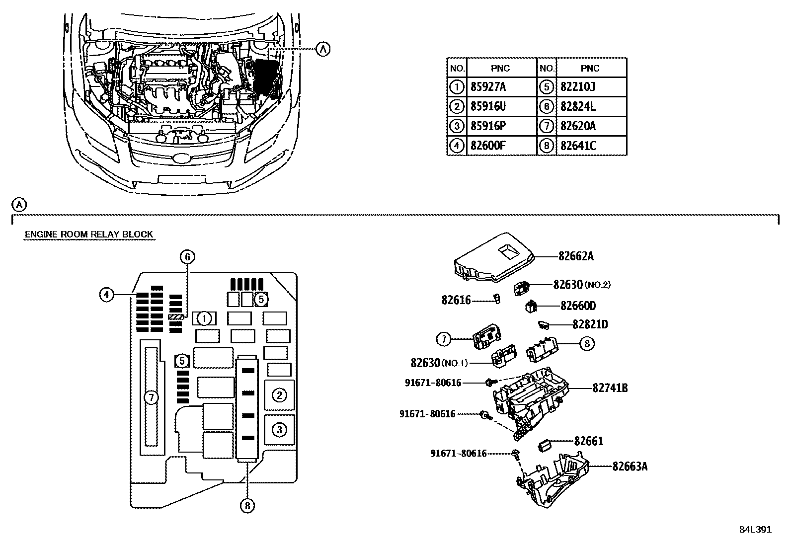 Toyota COROLLA-SED-WG 2007 — Switch & Relay & Computer