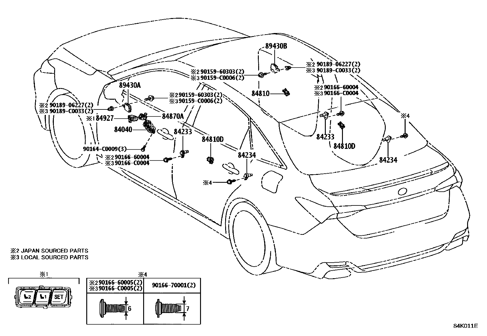 Toyota Avalon-China 2025 — Switch & Relay & Computer