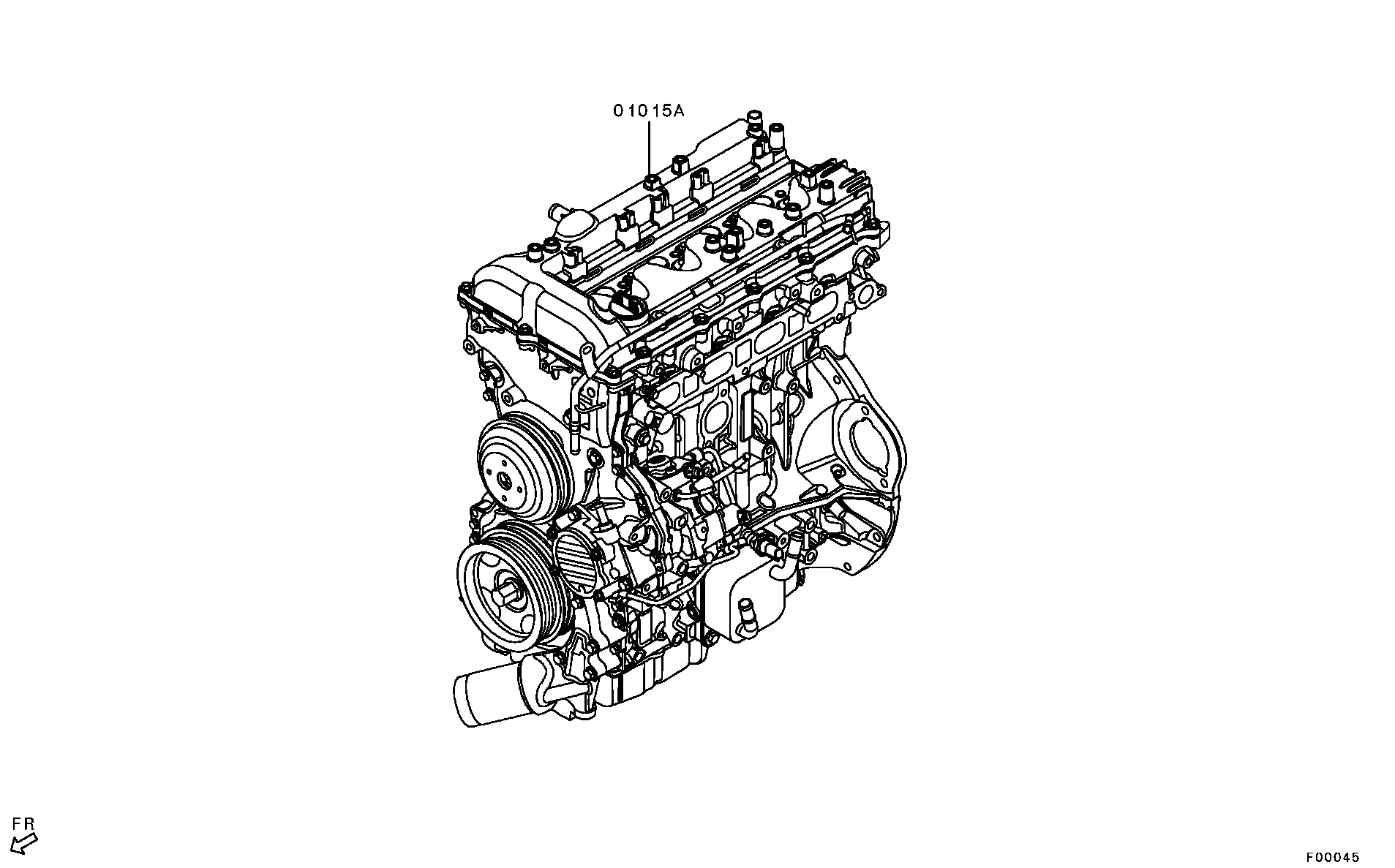Mitsubishi L200-TRITON-STRADA 2023 — Engine Assy / All