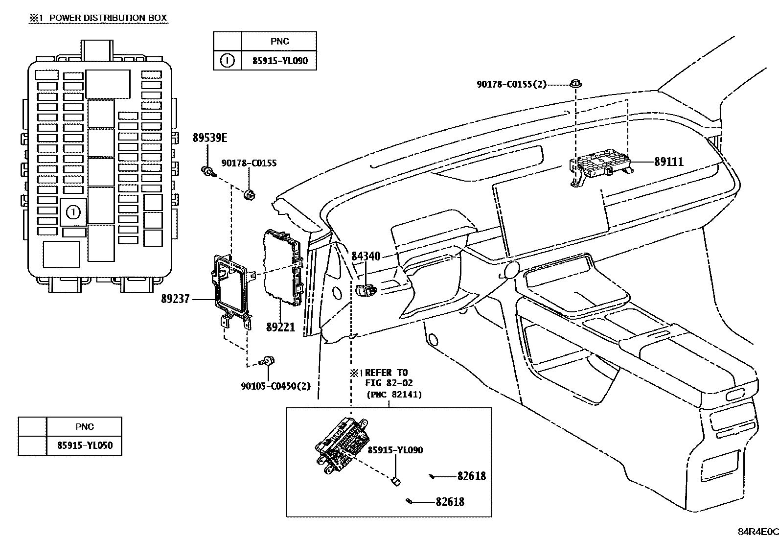 Toyota BZ3X 2025 — Switch & Relay & Computer