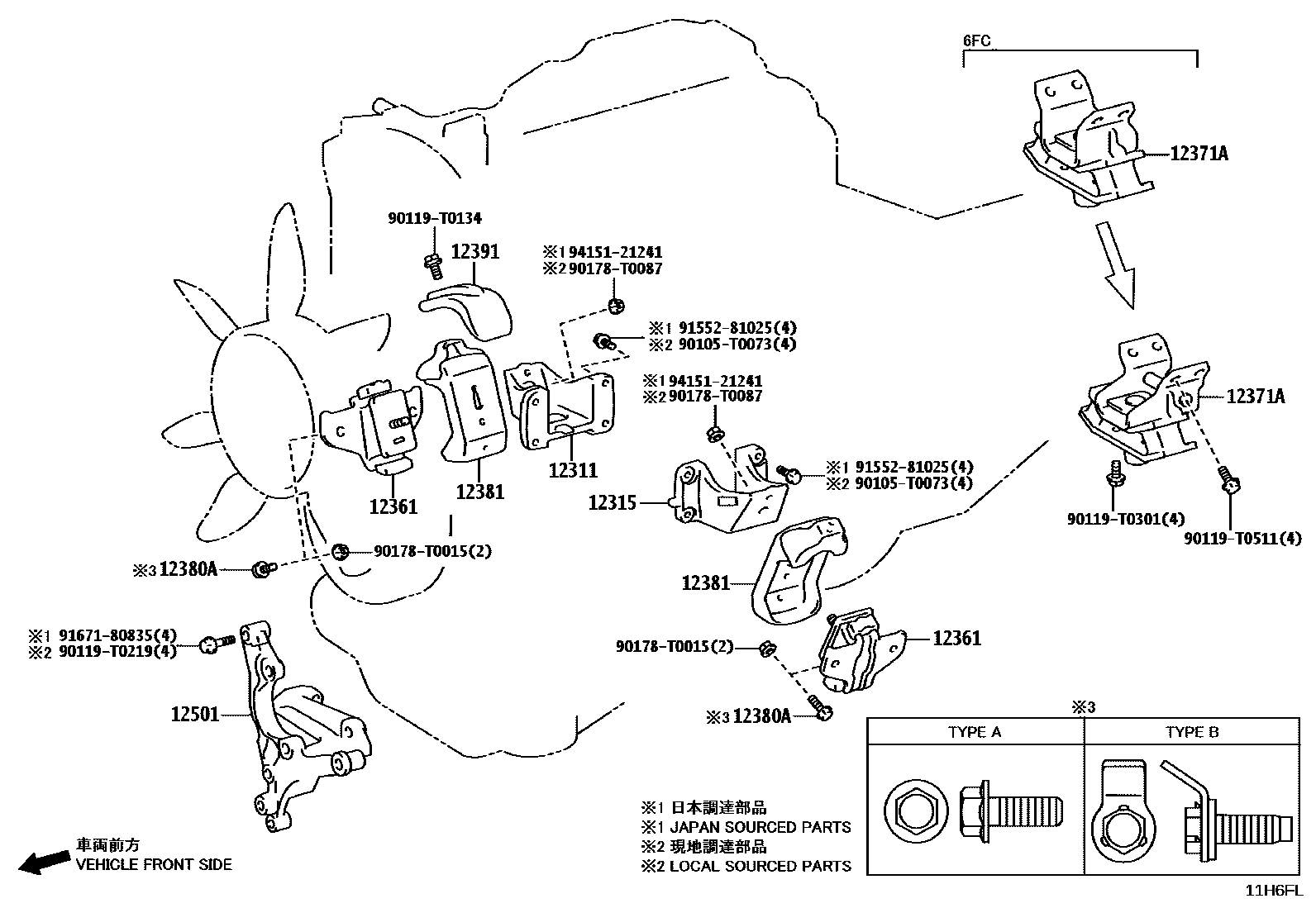 Toyota HILUX-DOUBLE-CAB 2025 — Mounting