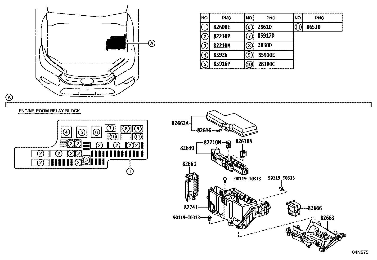 Toyota HILUX-DOUBLE-CAB 2021 — Switch & Relay & Computer