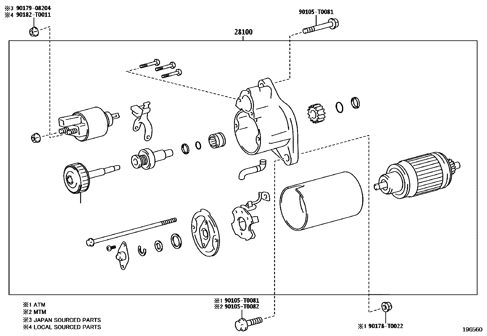 Toyota HILUX-DOUBLE-CAB 2025 — Starter