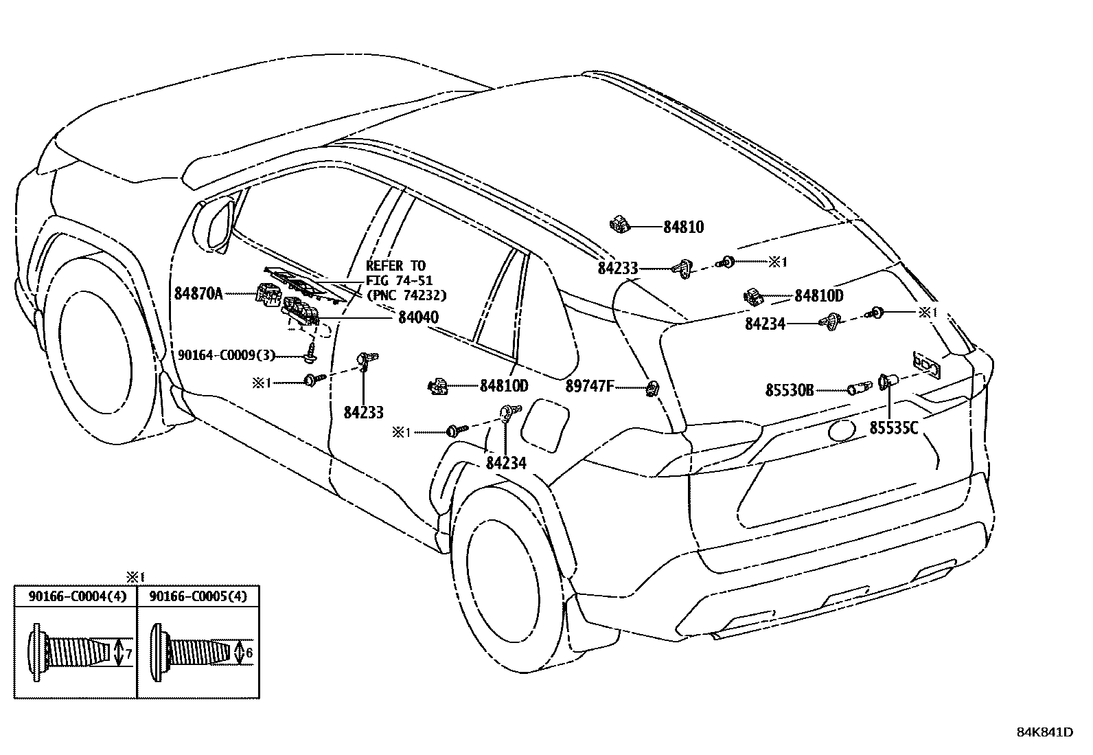 Toyota RAV4-SFTM 2025 — Switch & Relay & Computer