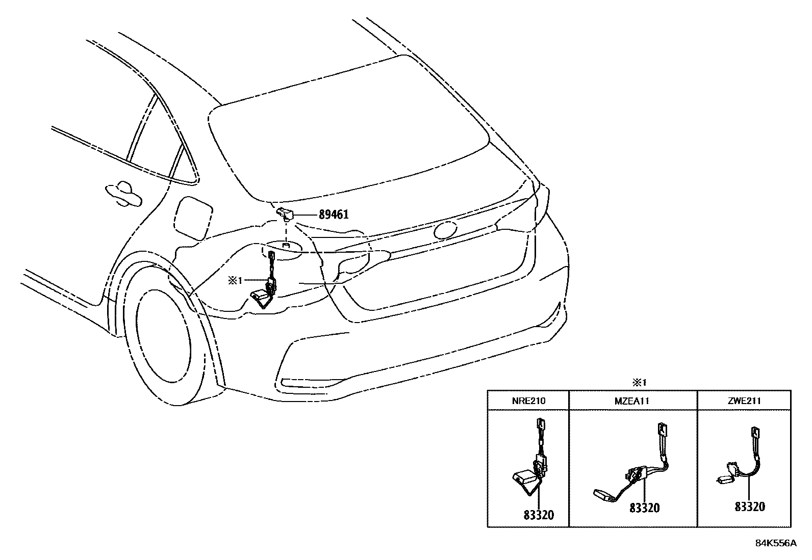 Toyota Corolla 2023 — Switch & Relay & Computer