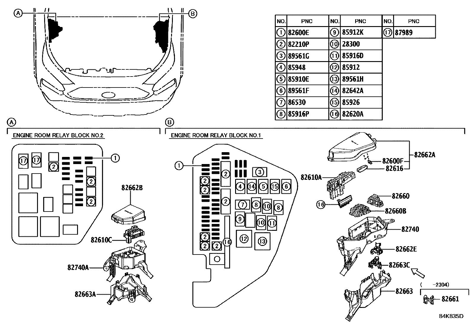 Toyota RAV4-SFTM 2025 — Switch & Relay & Computer