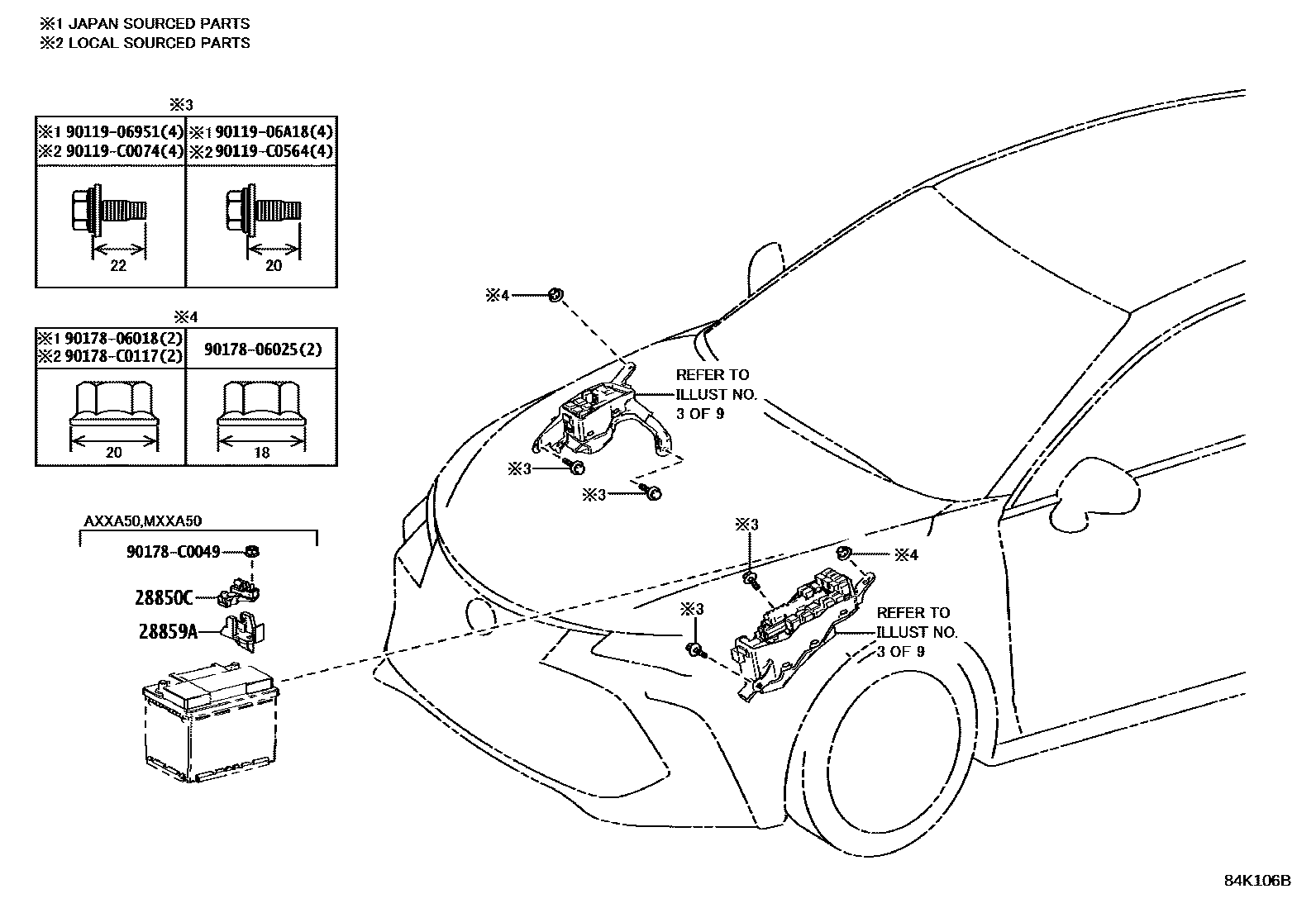 Toyota Avalon-China 2021 — Switch & Relay & Computer