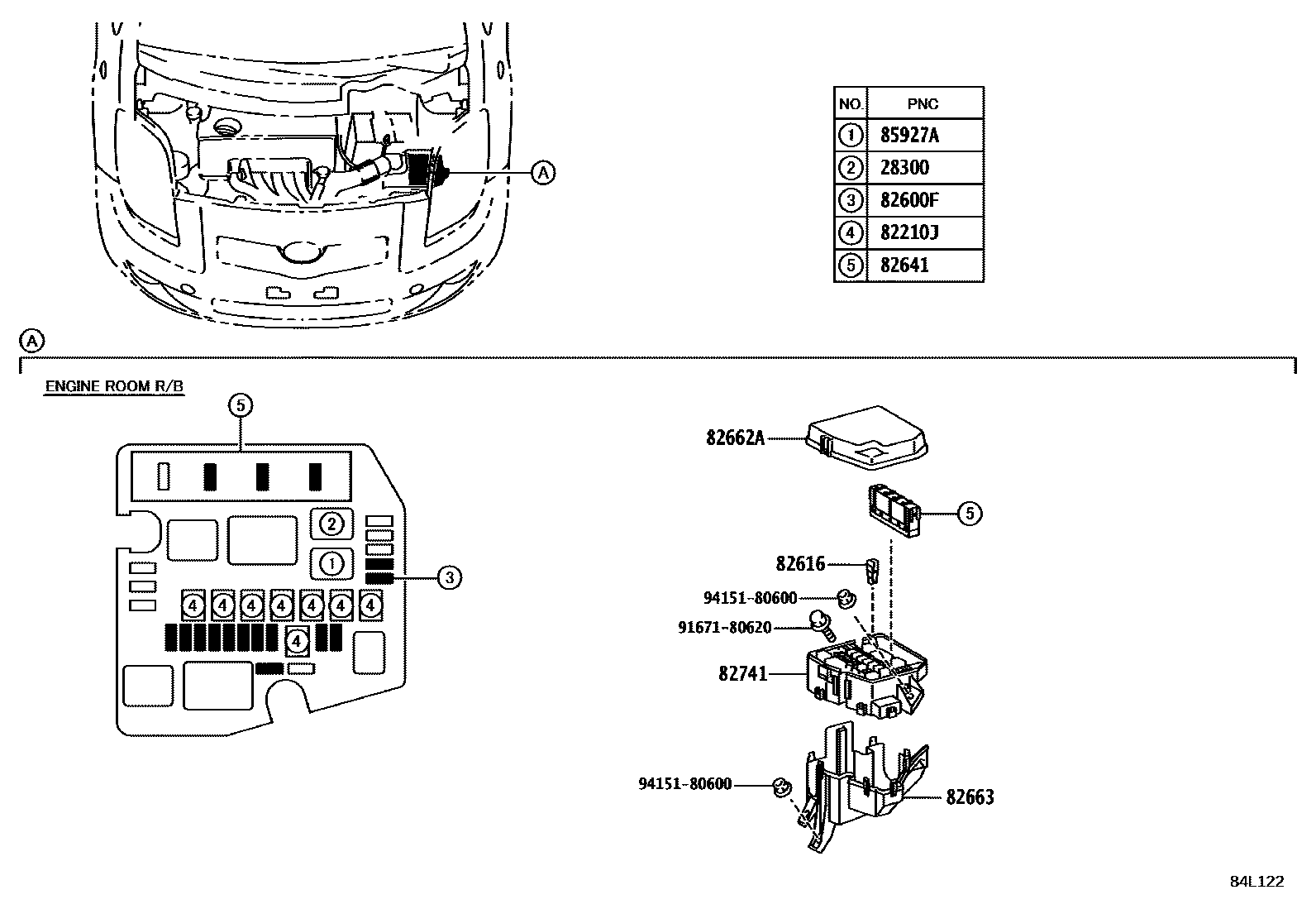 Toyota Yaris 2009 — Switch & Relay & Computer