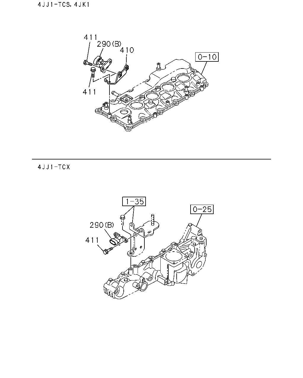 Isuzu TFR/TFS(Thailand) 2007 — Fuel Injection System — '06/7- 4JJ1,4JK1(No.2)