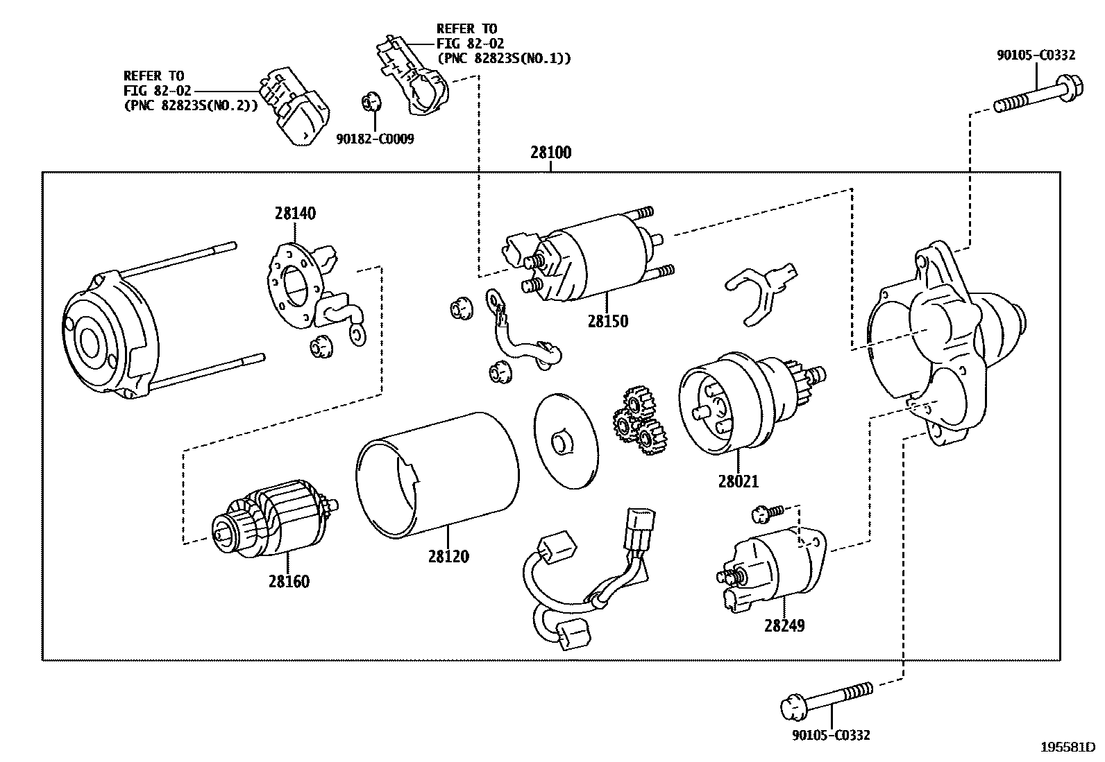 Toyota Corolla 2025 — Starter