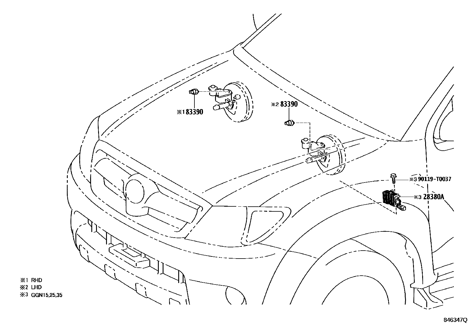 Toyota Hilux 2006 — Switch & Relay & Computer