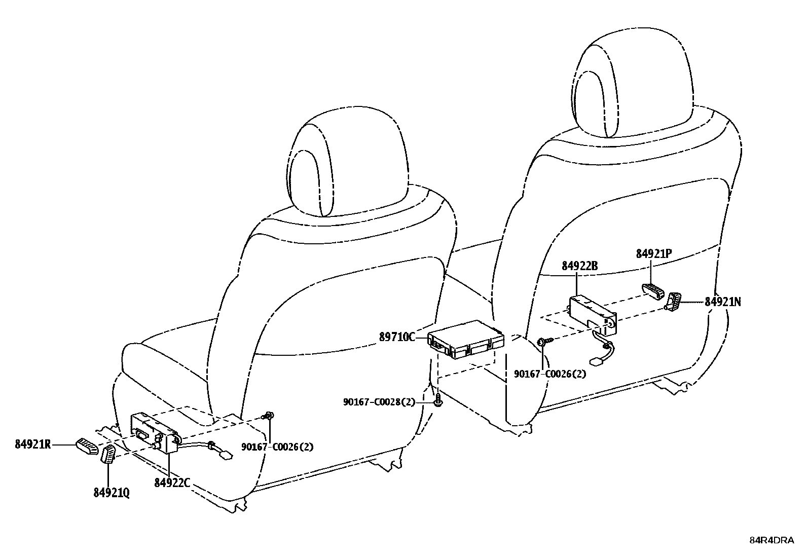 Toyota BZ3X 2025 — Switch & Relay & Computer