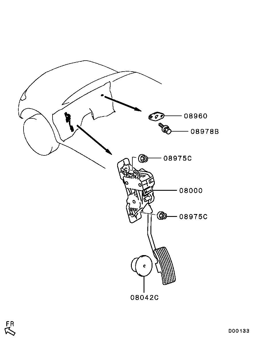 Mitsubishi NATIVA-PAJ-SPORT-G-EXP-MMTH 2011 — Engine Control / LHD