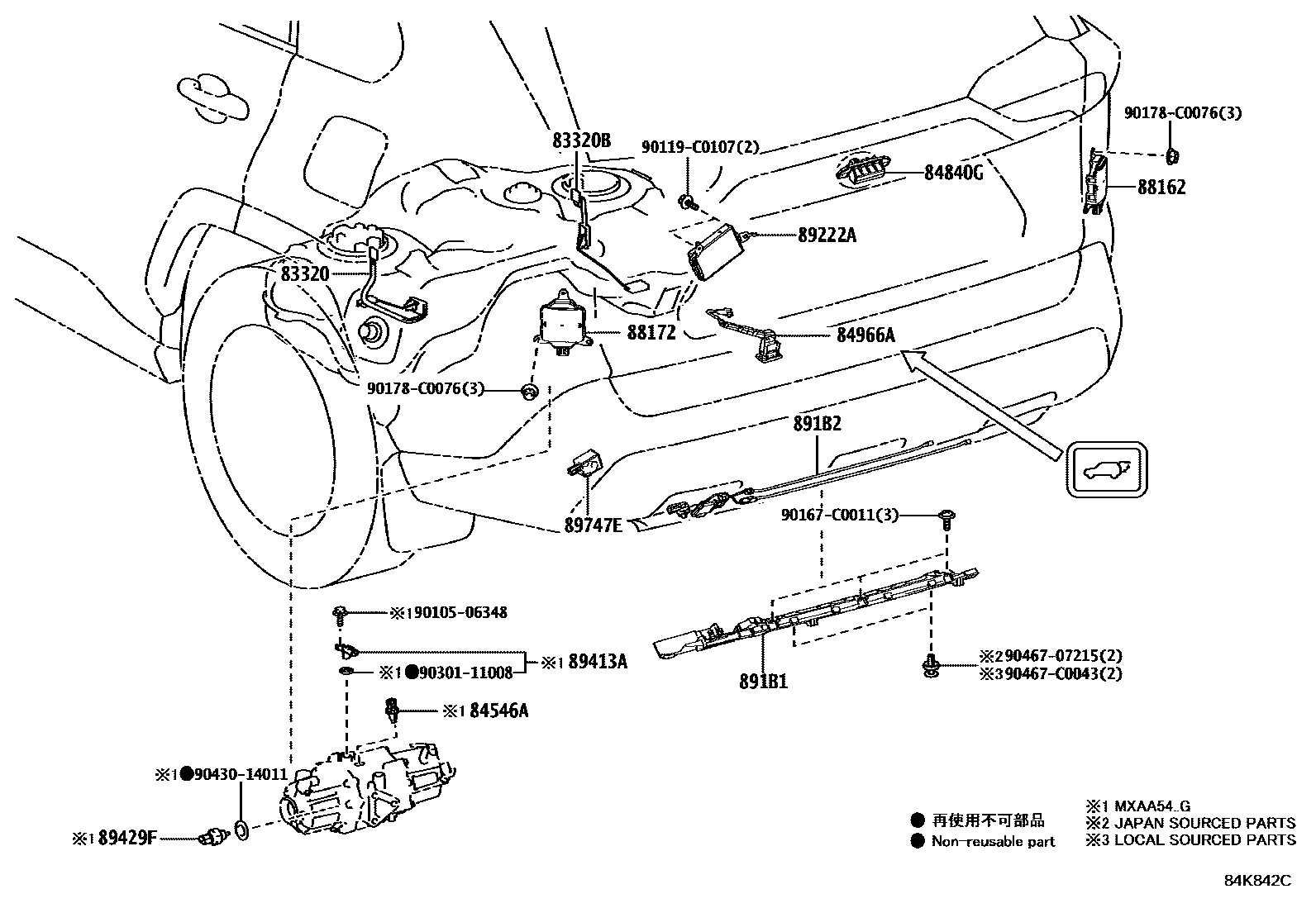 Toyota RAV4-SFTM 2022 — Switch & Relay & Computer