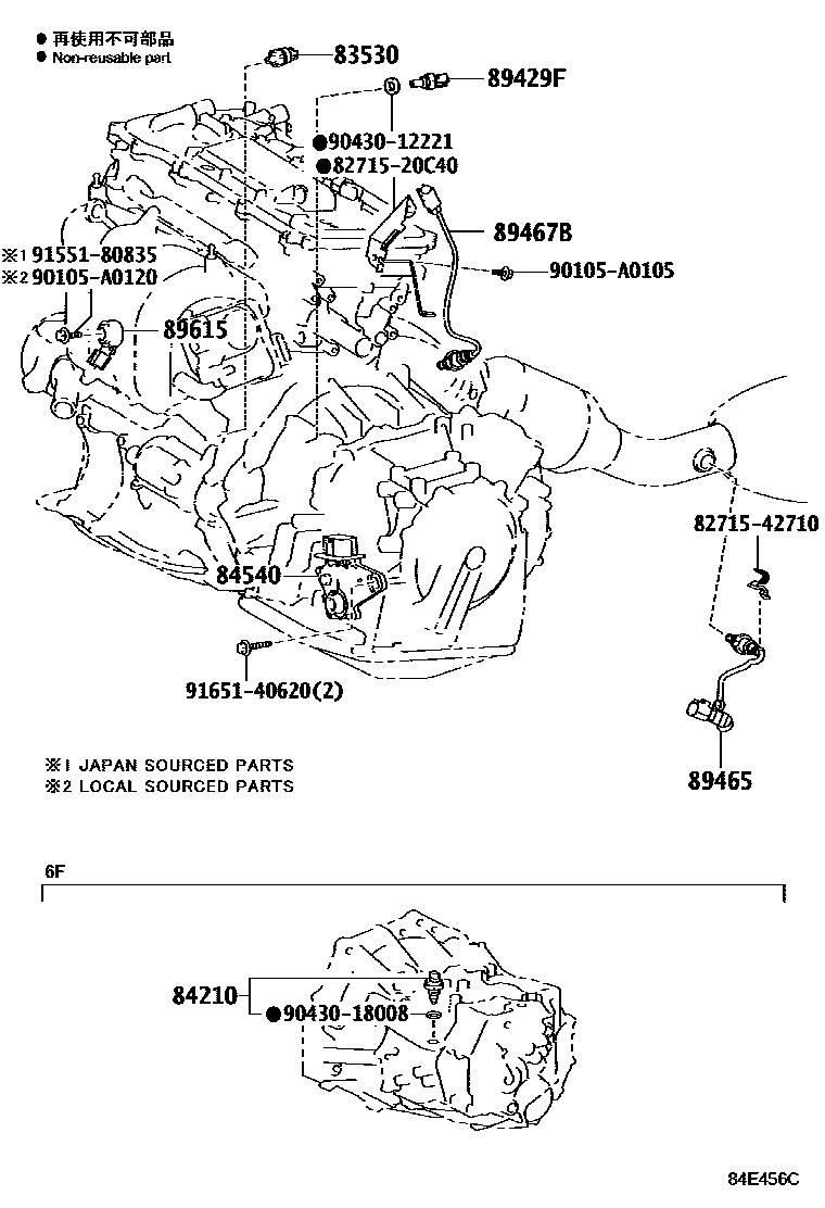 Toyota Corolla 2014 — Switch & Relay & Computer