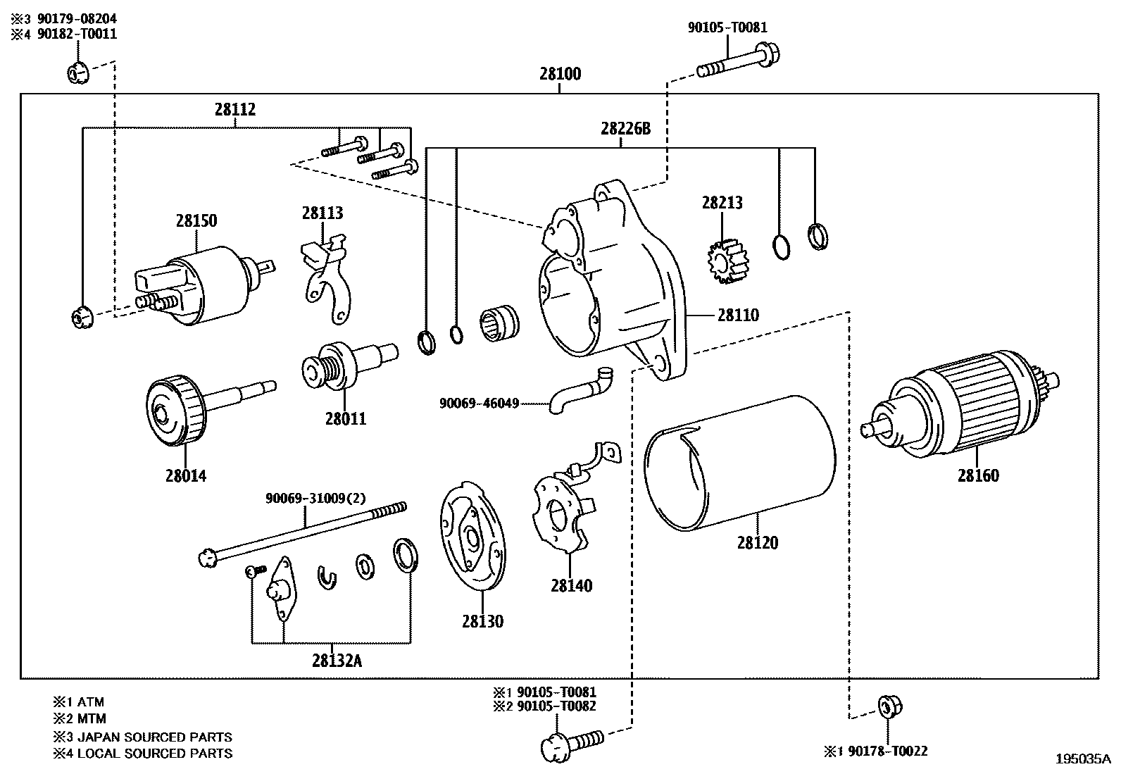 Toyota Hilux 2019 — Starter