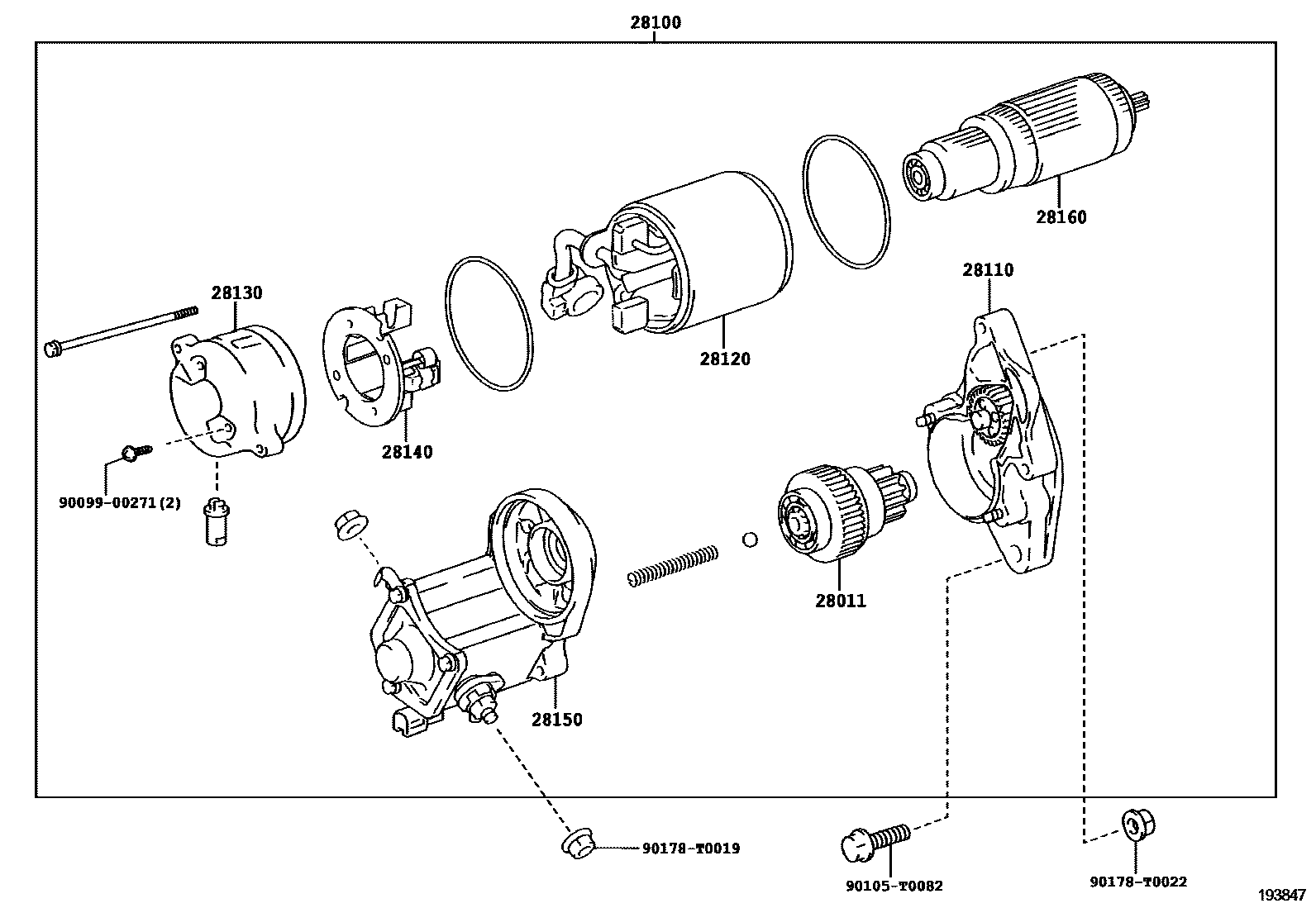 Toyota Hilux 2014 — Starter