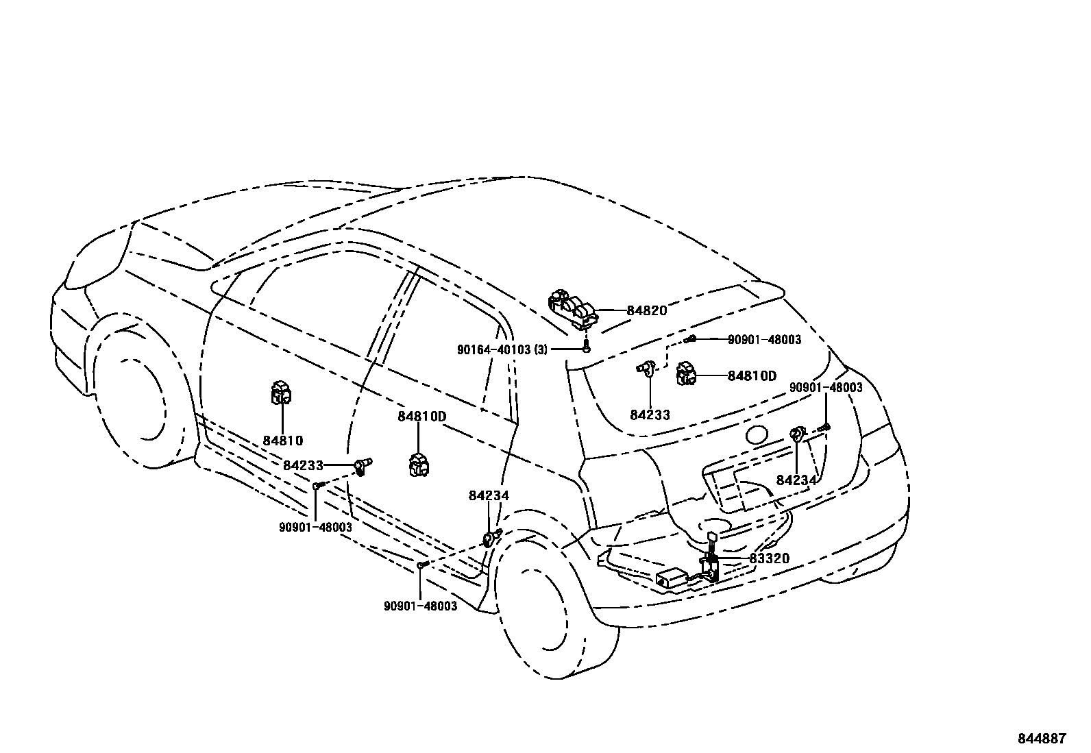 Toyota COROLLA-S-AFRICA 2006 — Switch & Relay & Computer