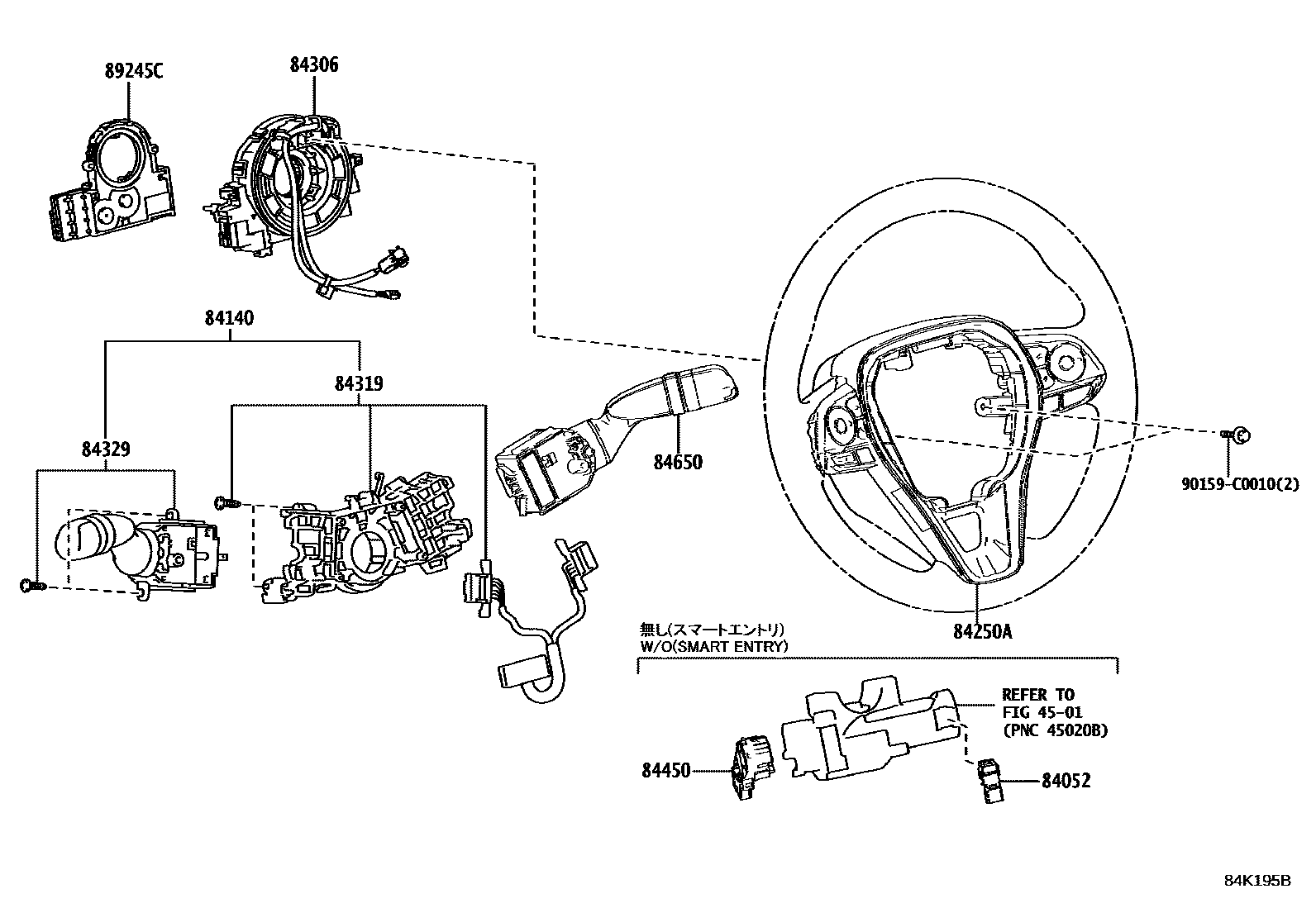 Toyota Levin-Hybrid 2022 — Switch & Relay & Computer