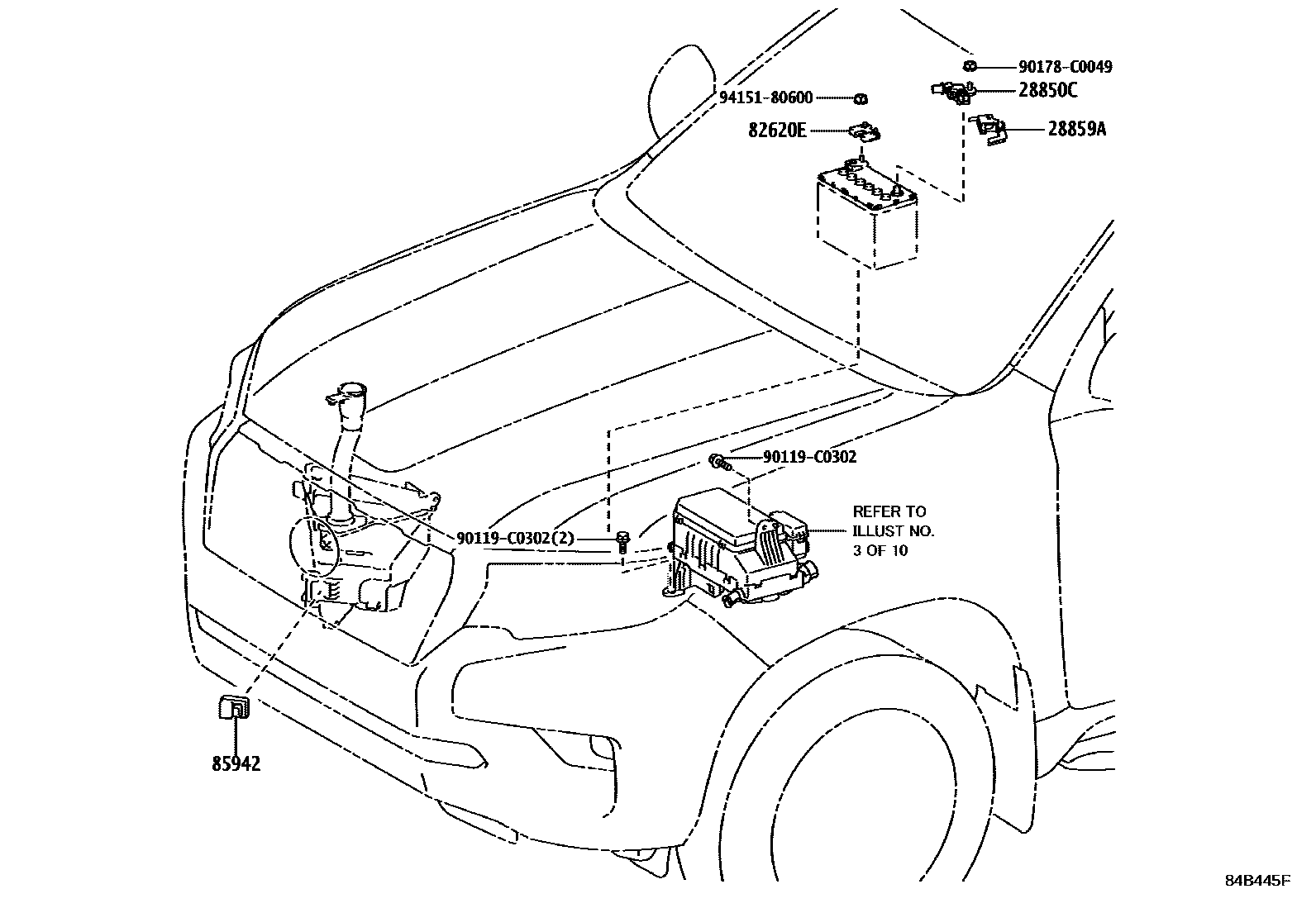 Toyota Land-Cruiser-Prado 2020 — Switch & Relay & Computer
