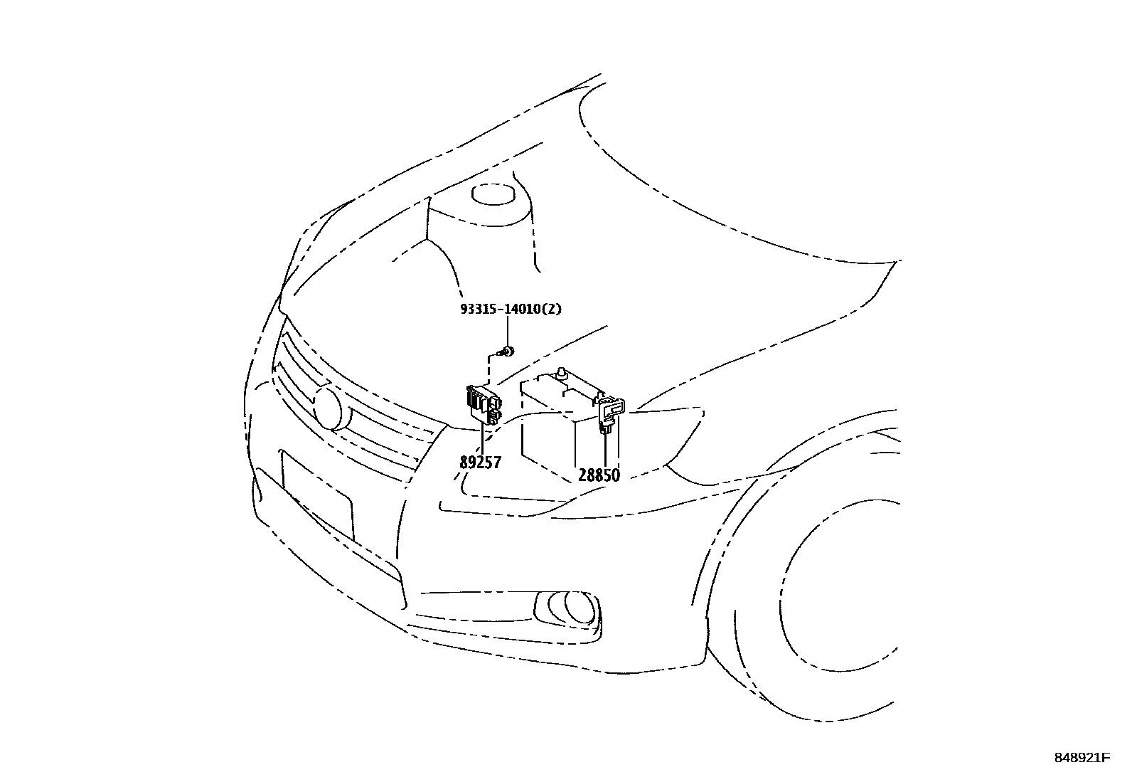 Toyota COROLLA-SED-WG 2007 — Switch & Relay & Computer