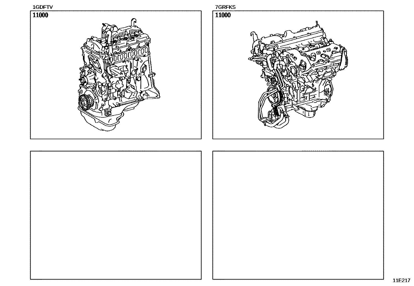 Toyota Grnva-Hiace-Mjsty 2021 — Partial Engine Assembly