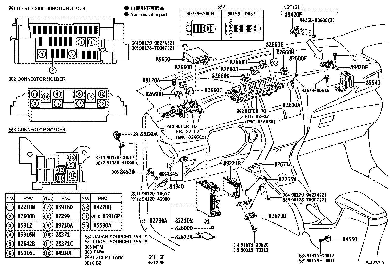 Toyota Yaris-Vios-Limo 2020 — Switch & Relay & Computer