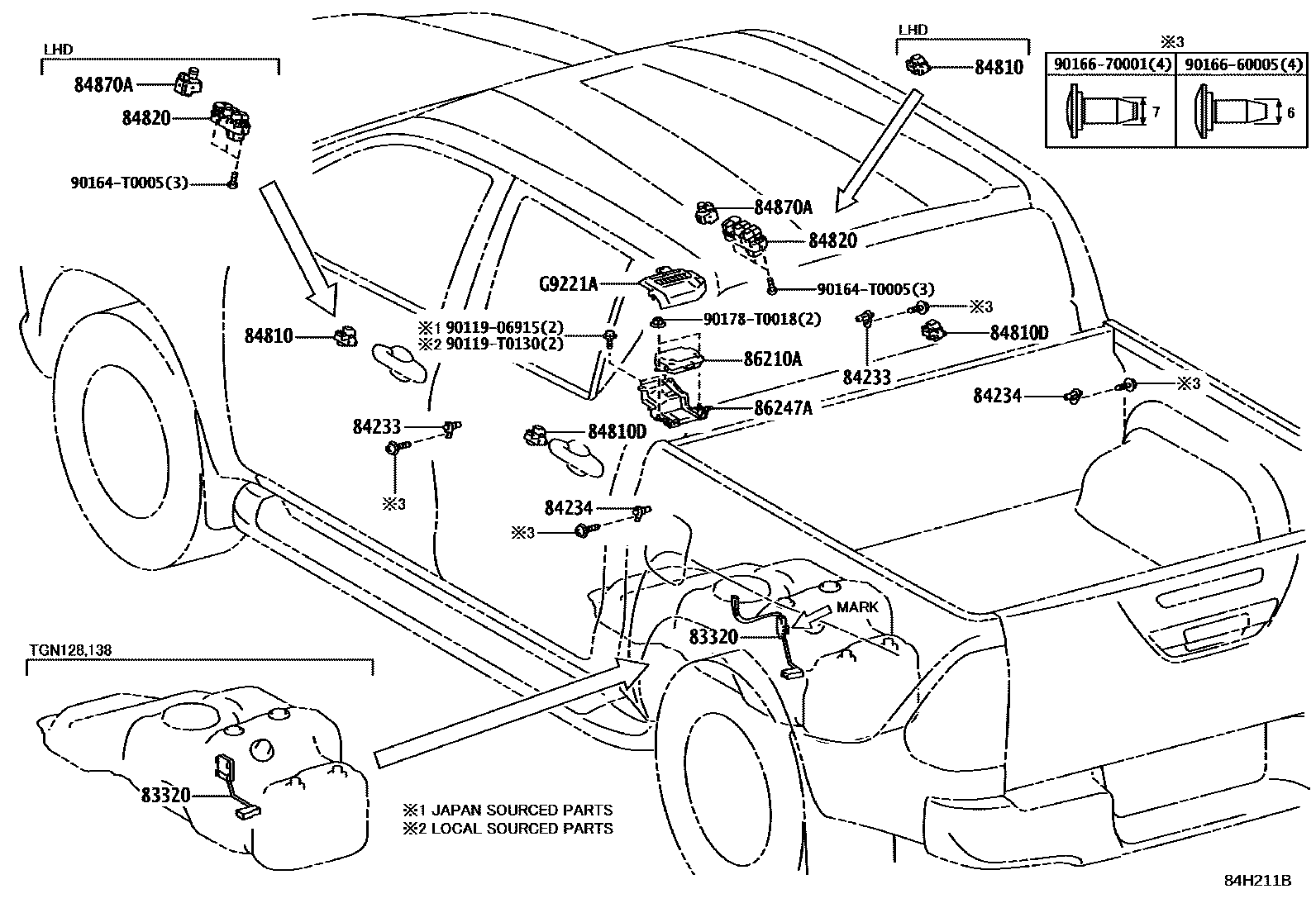 Toyota Hilux 2018 — Switch & Relay & Computer