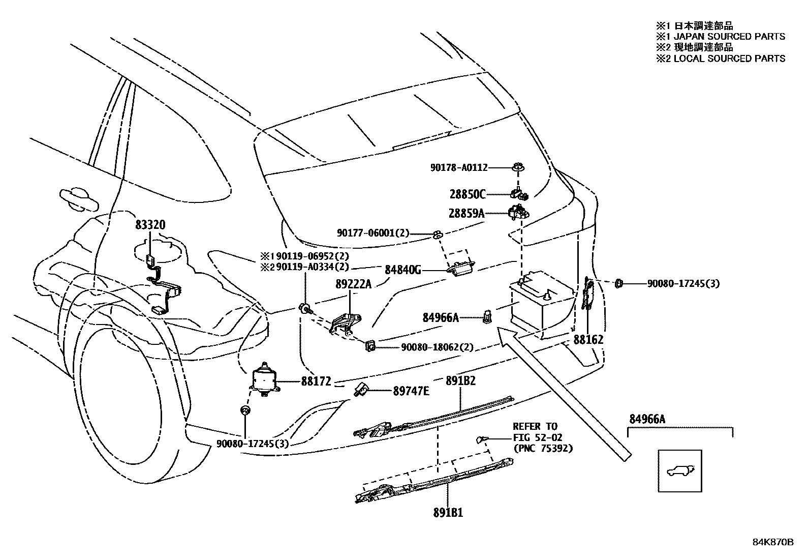 Toyota Highlander-Kluger — Switch & Relay & Computer