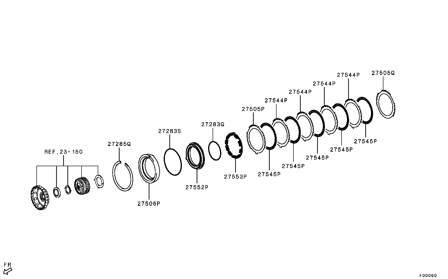 Mitsubishi L200-TRITON-STRADA 2023 — A/T Brake / All (B-2 Brake)
