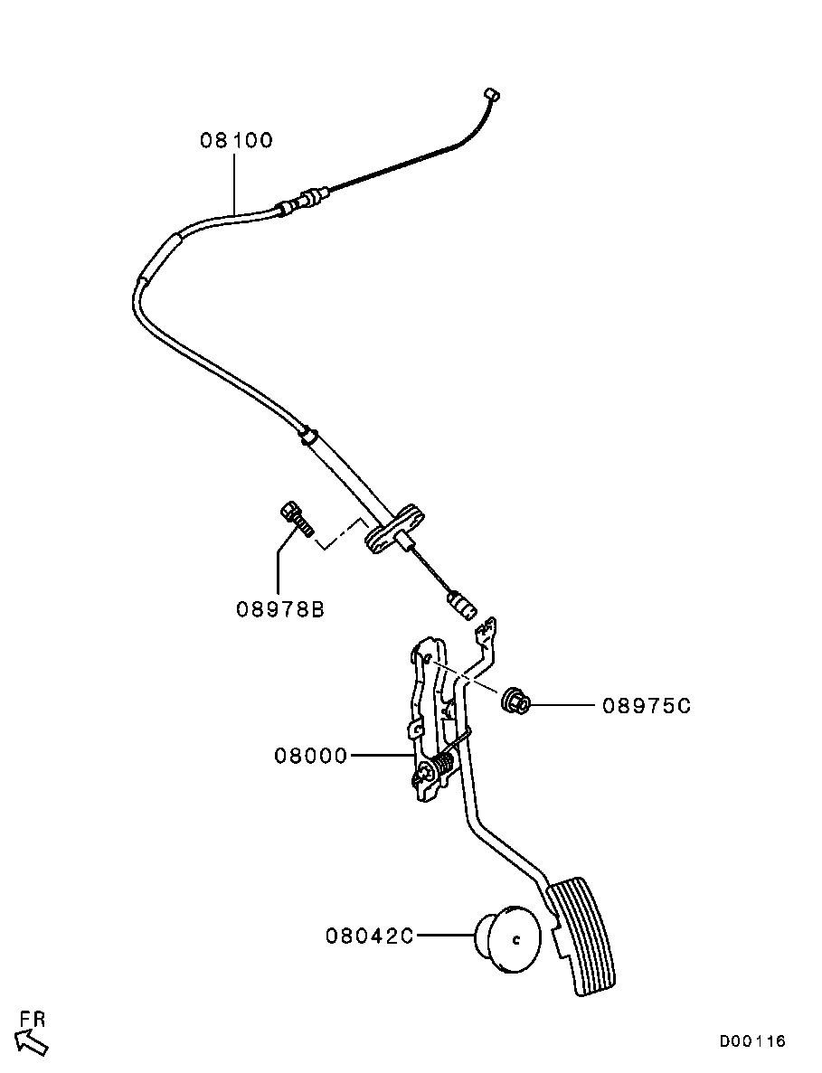 Mitsubishi L200-L200-SPORTERO-G-EXP-MMTH 2013 — Engine Control / LHD..Wire Type