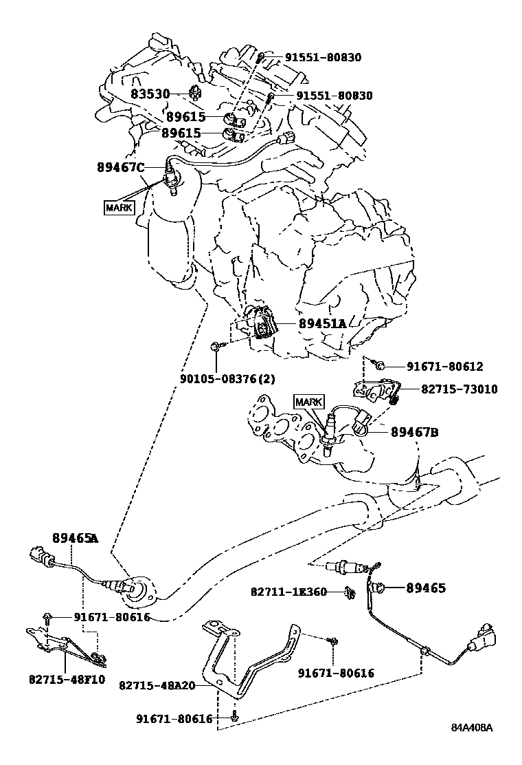 Lexus RX350-450H 2009 — Switch & Relay & Computer